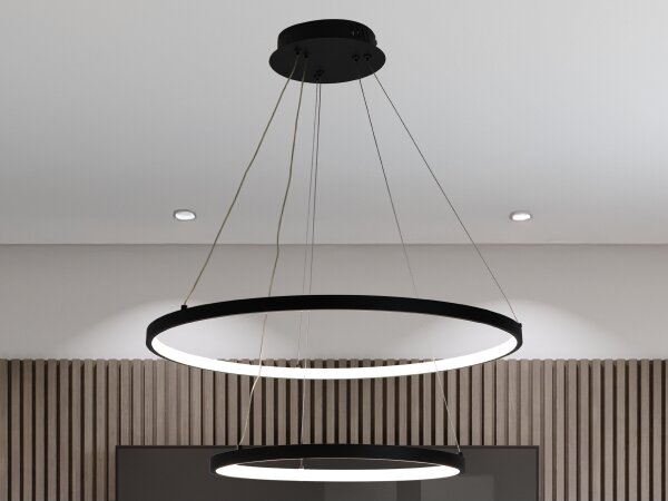 LED Stmievateľný luster na lanku LED/75W/230V 3000-6500K + DO