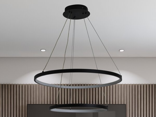 LED Stmievateľný luster na lanku LED/75W/230V 3000-6500K + DO