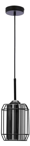 Luster na lanku JONERA 1xE27/40W/230V čierna