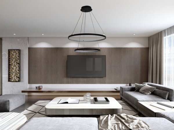 LED Stmievateľný luster na lanku LED/75W/230V 3000-6500K + DO