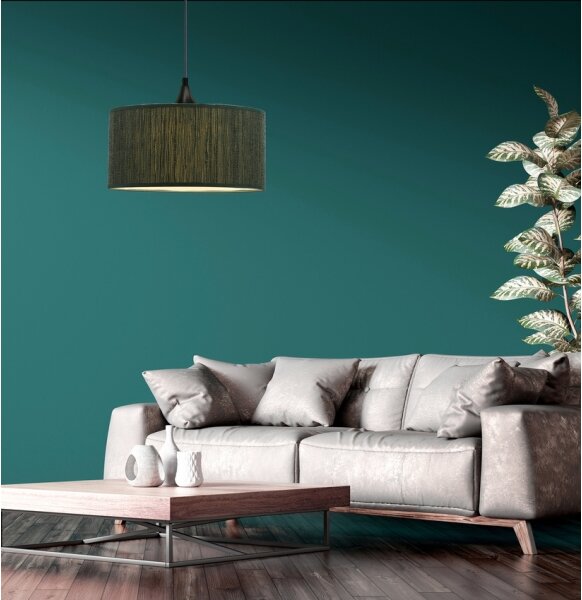 Luster na lanku PATTI 1xE27/60W/230V pr. 30 cm zelená