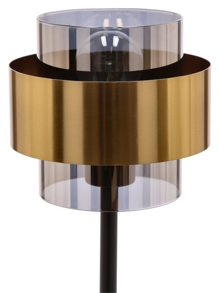 Stolná lampa SPIEGA 1xE27/60W/230V zlatá/čierna
