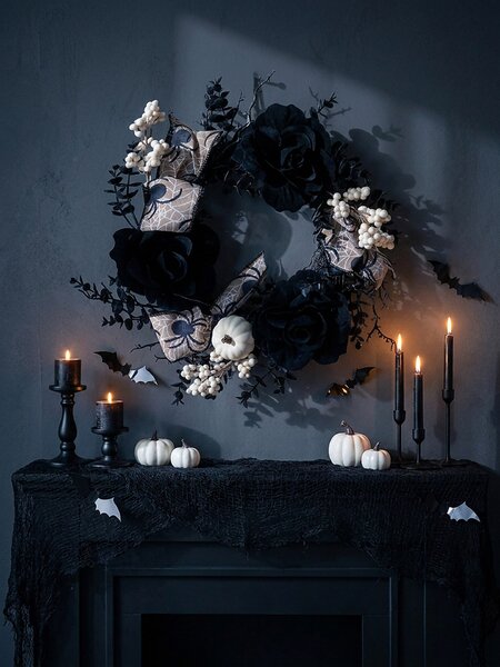 Sinsay - Dekoratívny veniec s halloweenským motívom - viacfarebná