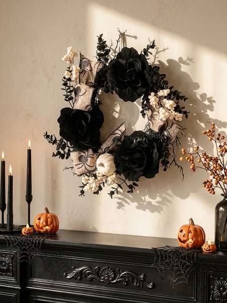 Sinsay - Dekoratívny veniec s halloweenským motívom - viacfarebná