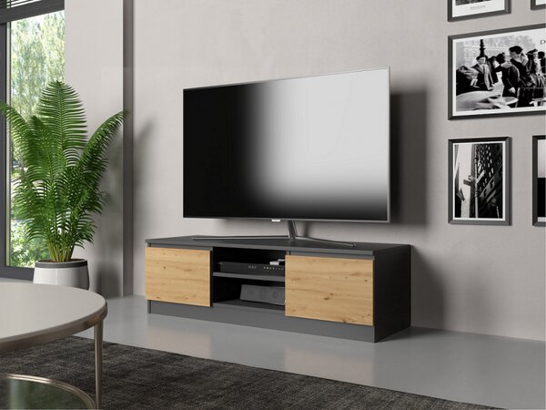 Stolík pod televíziu SABA 1 - dub artisan / antracitový