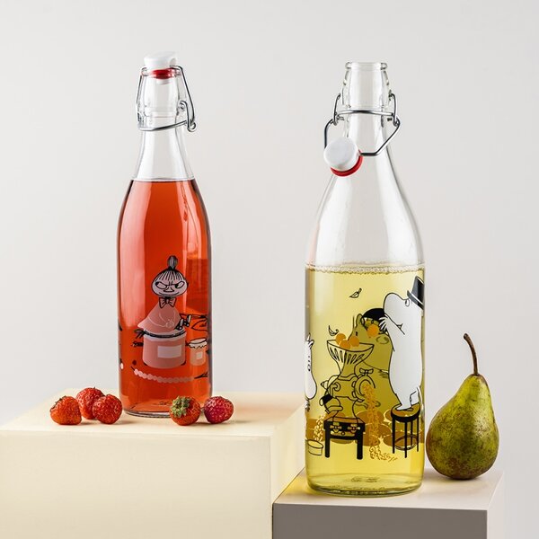 Muurla Sklenená fľaša Moomin Marmalade 0,5l