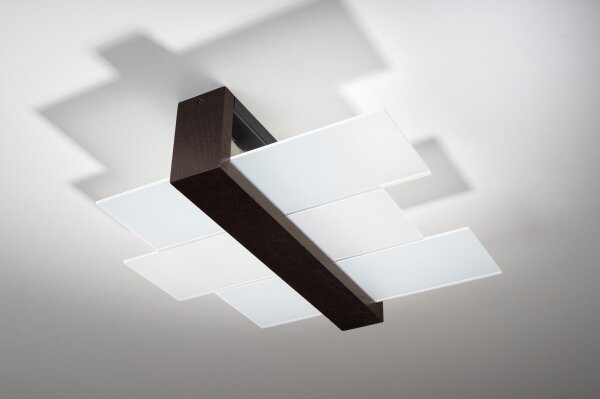 Brilagi - Stropné LED svietidlo HERA 2xE27/7,5W/230V wenge