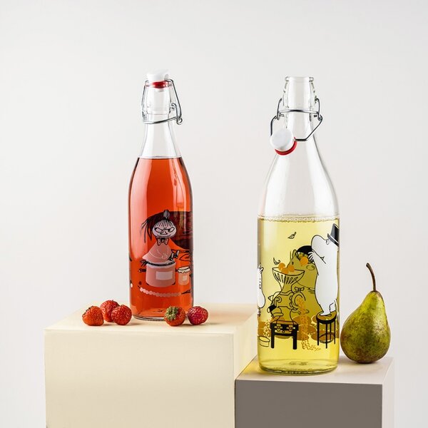 Muurla Sklenená fľaša Moomin Marmalade 0,5l