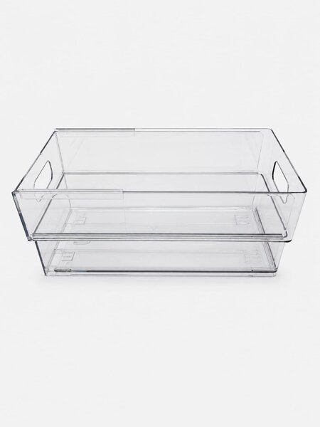 Sinsay - Transparentný rozkladací organizér do zásuvky - clear