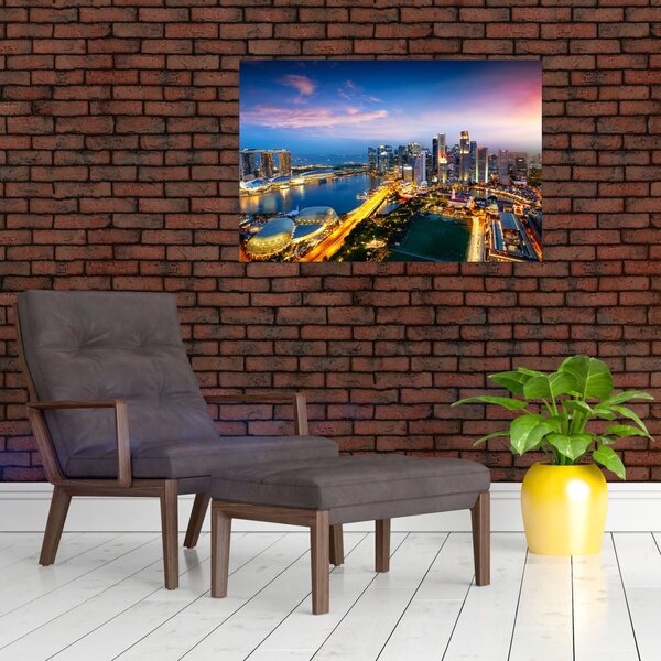 Obraz - Singapur, Ázia (90x60 cm)