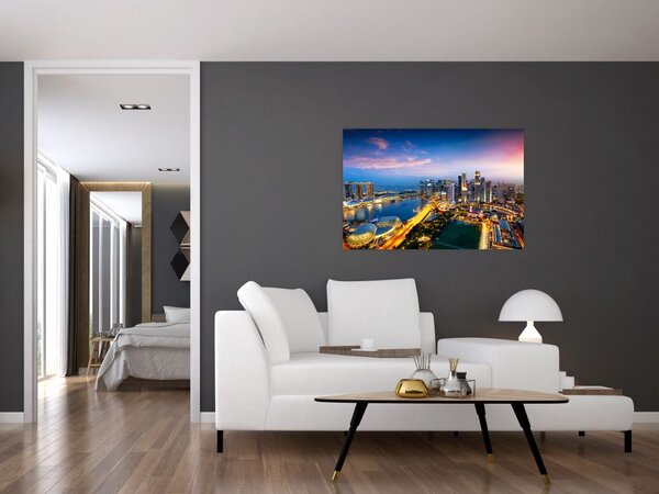 Obraz - Singapur, Ázia (90x60 cm)