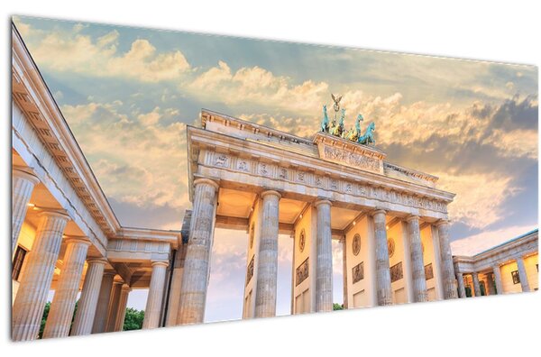 Obraz - Brandenburská brána, Berlín, Nemecko (120x50 cm)