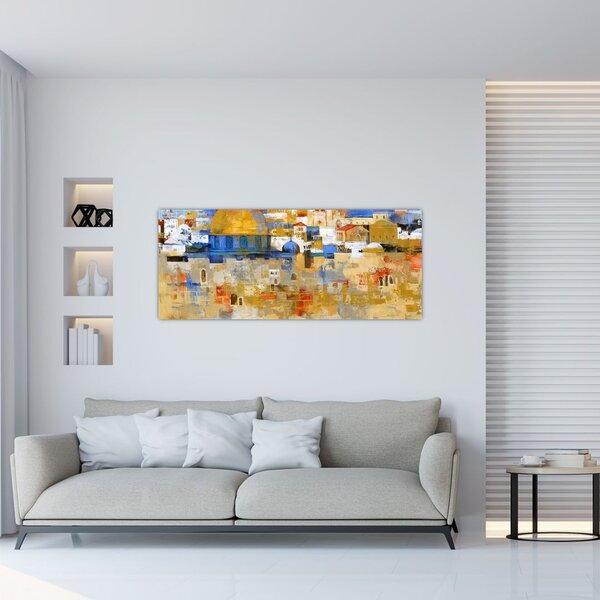 Obraz - Múr nárekov, Jeruzalem, Izrael (120x50 cm)