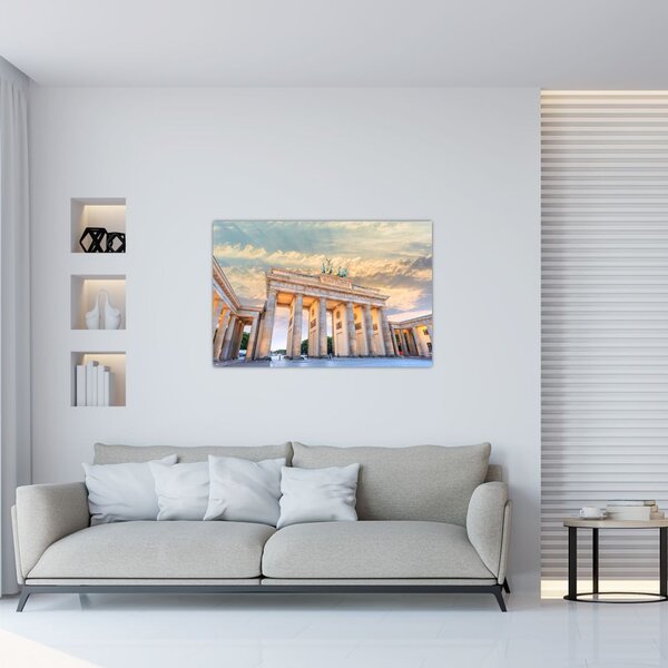 Obraz - Brandenburská brána, Berlín, Nemecko (90x60 cm)