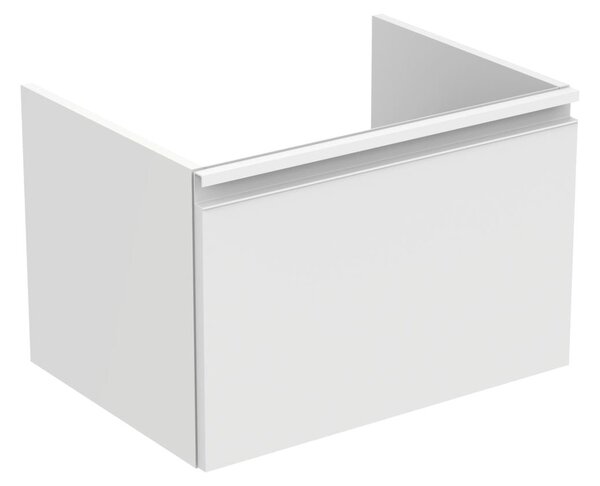 Ideal Standard Tesi - Skrinka pod umývadlo 60 cm - 1 zásuvka, Lesklý lak sv. šedý, T0046PH