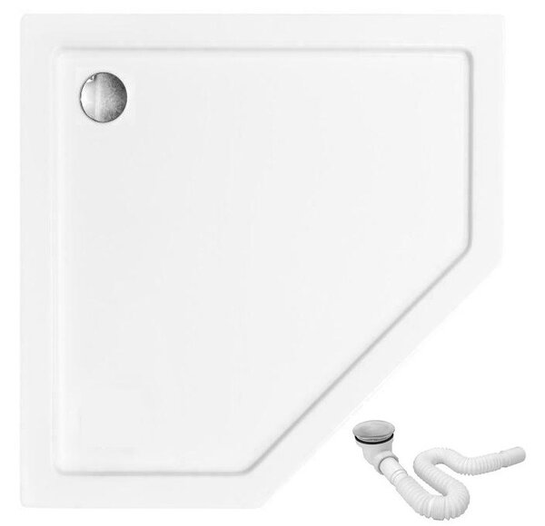Sprchový kút Rea Axin 90x90 cm chróm