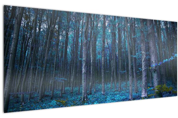 Obraz - Magický les (120x50 cm)
