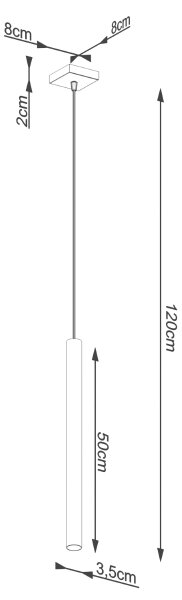 Brilagi - LED Luster na lanku DRIFA 1xG9/4W/230V betón