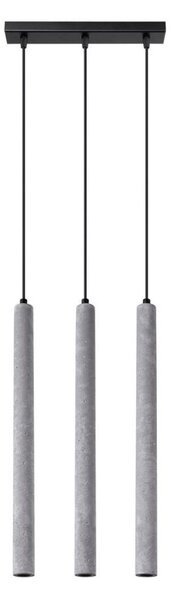 Sollux SL.1272 - Luster na lanku PASTELO 3xG9/8W/230V betón