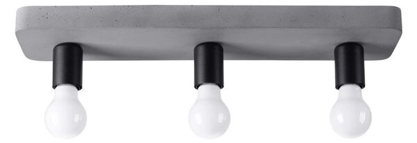 Sollux SL.1158 - Bodové svietidlo TAVO 3xE27/15W/230V betón