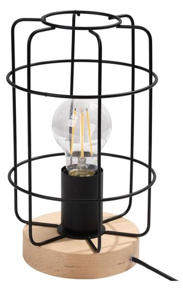 Sollux SL.1265 - Stolná lampa GOTTO 1xE27/15W/230V čierna