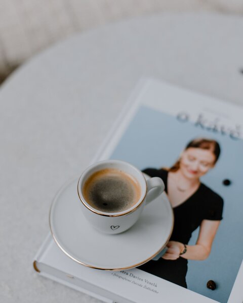 Šálka na espresso s podšálkou Srdiečko 90 ml, 0,09 l