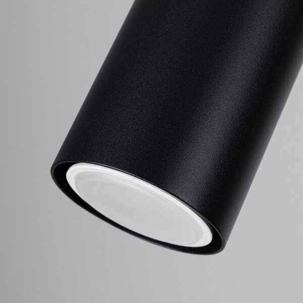 Sollux SL.1291 - Bodové svietidlo VERDO 2xGU10/10W/230V čierna