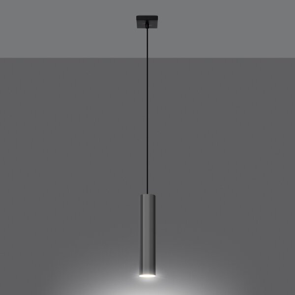 Sollux SL.1204 - Luster na lanku LAGOS 1xGU10/10W/230V chróm
