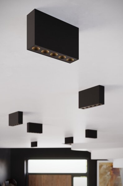Sollux SL.1212 - LED Bodové svietidlo SOLE LED/11W/230V čierna