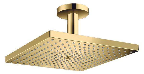 Hansgrohe Raindance E - Hlavová sprcha 300 1jet s prívodom od stropu, leštený vzhľad zlata 26250990