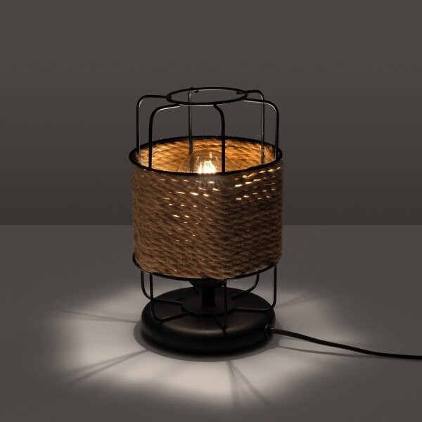 Sollux SL.1302 - Stolná lampa GIZUR 1xE27/15W/230V