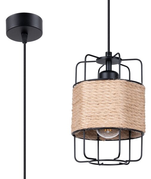 Sollux SL.1300 - Luster na lanku GIZUR 1xE27/15W/230V