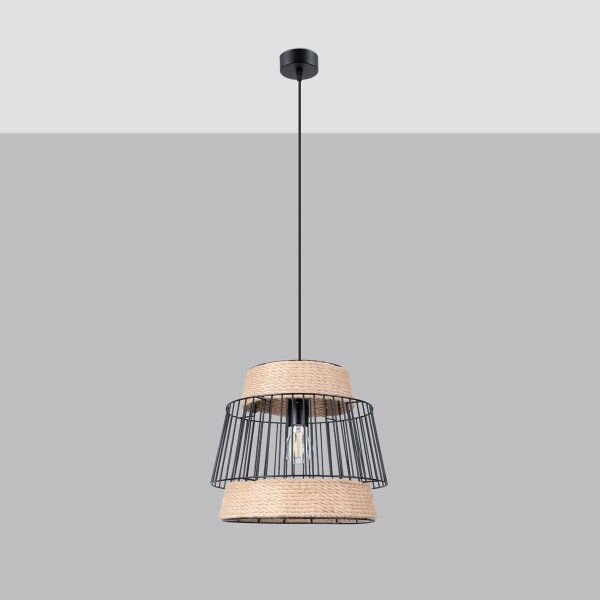 Sollux SL.1253 - Luster na lanku BRILO 1xE27/15W/230V