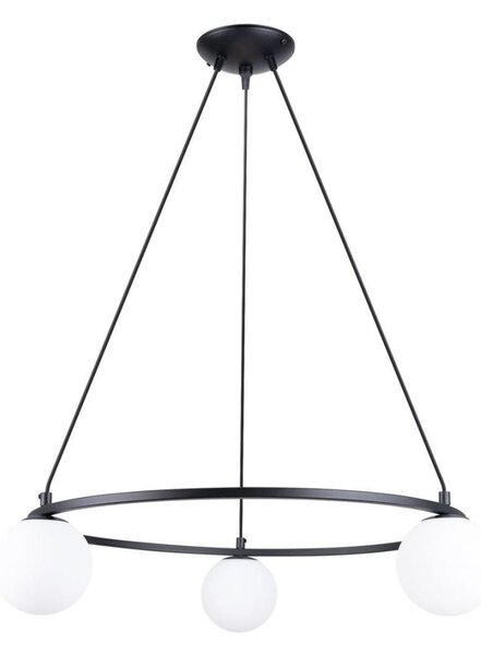 Sollux SL.1213 - Luster na lanku YOLI 3xG9/8W/230V čierna