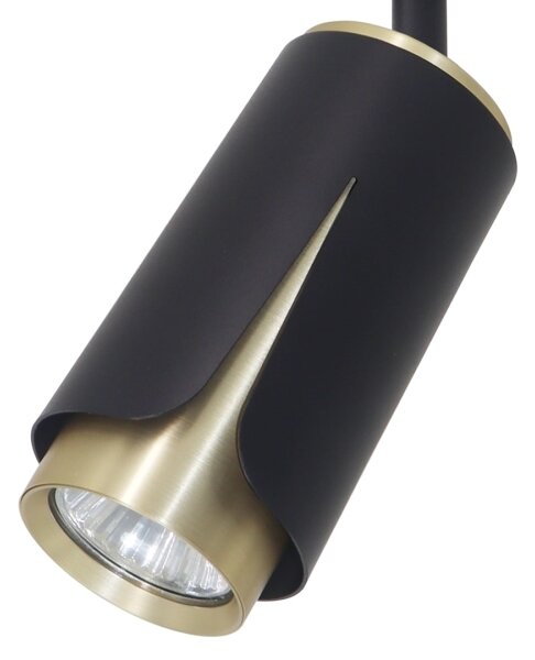 Bodové svietidlo do lištového systému FLOWER 1xGU10/8W/230V čierna