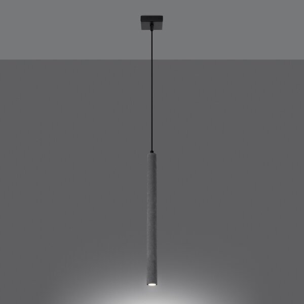 Sollux SL.1271 - Luster na lanku PASTELO 1xG9/8W/230V betón