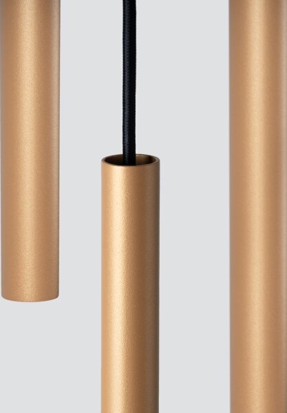 Sollux SL.1172 - Luster na lanku PASTELO 3xG9/8W/230V zlatá