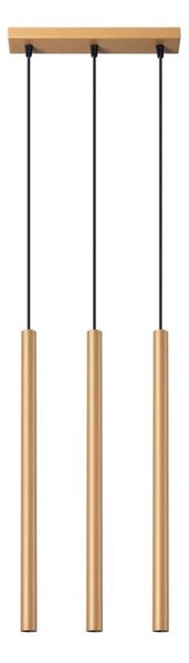 Sollux SL.1171 - Luster na lanku PASTELO 3xG9/8W/230V zlatá