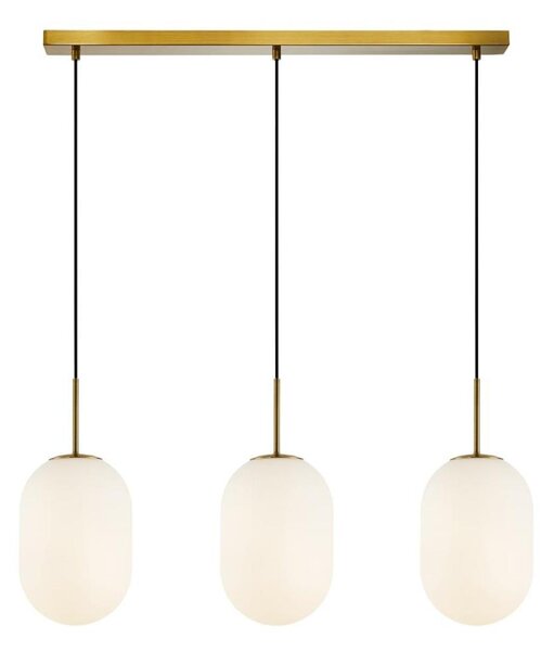 Luster na lanku ALIAS 3xE14/40W/230V zlatá