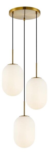 Luster na lanku ALIAS 3xE14/40W/230V zlatá