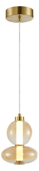 LED Luster na lanku DAPHNE LED/12W/230V zlatá