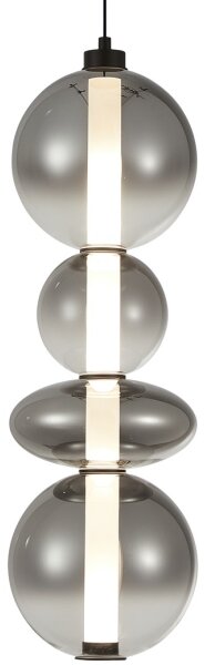 LED Luster na lanku DAPHNE LED/36W/230V šedá