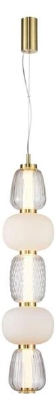LED Luster na lanku CARO LED/40W/230V zlatá