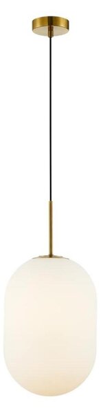 Luster na lanku ALIAS 1xE14/40W/230V pr. 24 cm zlatá