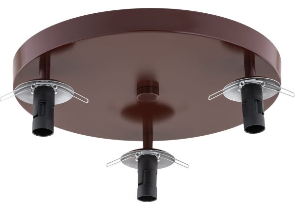Argon 6292 - Stropné svietidlo FABIO 3xE14/7W/230V alabaster hnedá