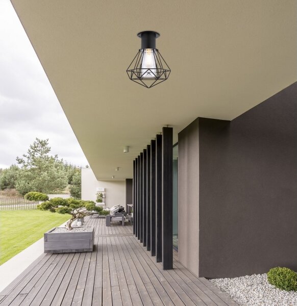 Globo 31358 - Vonkajšia lampa HORACE 1xE27/15W/230V IP44
