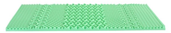 Matracový topper - prístelka Aloe Memory Cool 6 (80x200 cm)
