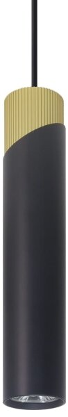 Luster na lanku NEO 1xGU10/8W/230V čierna/zlatá