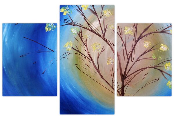 Obraz - Strom zakrývajúci slnko (90x60 cm)