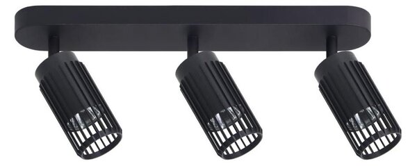 Bodové svietidlo VERTICAL 3xGU10/8W/230V čierna